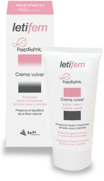 "Letifem Paediatric Vulvar Kreminis" Kremas 30ml