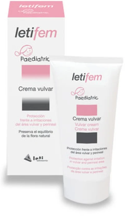 "Letifem Paediatric Vulvar Kreminis" Kremas 30ml