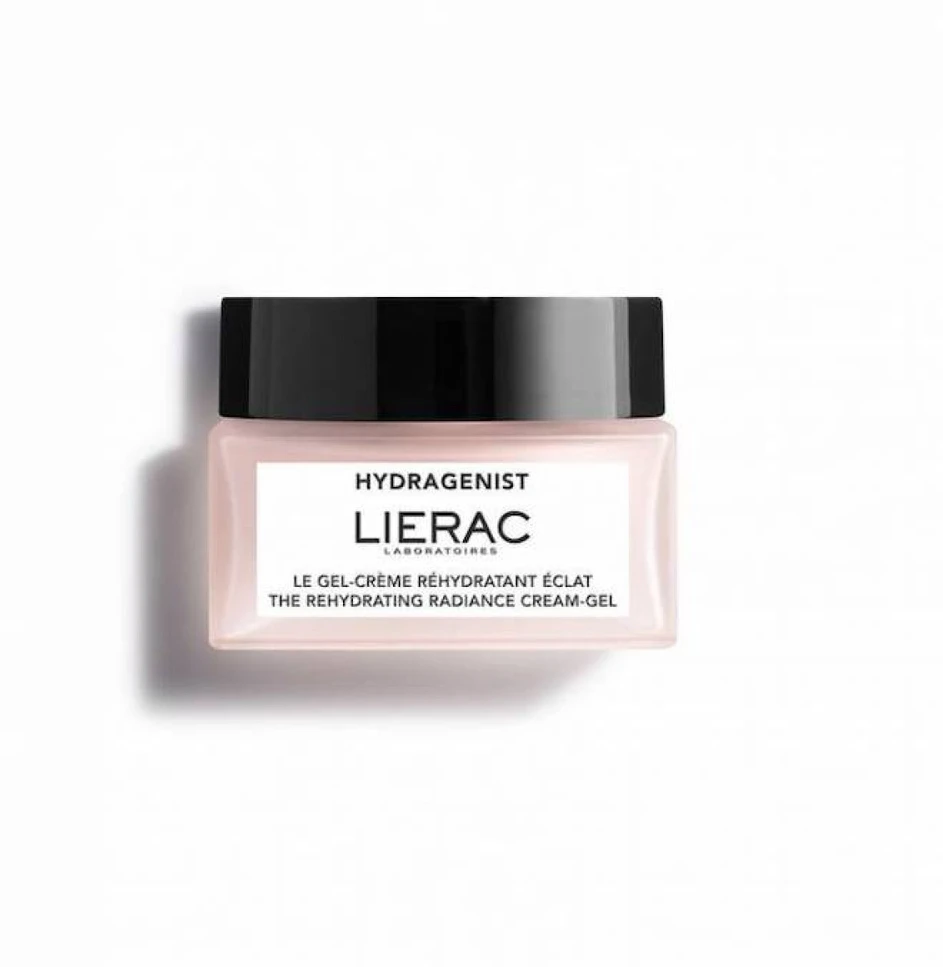 "Lierac Hydragenist Illuminating Rehydrating Gel-cream" drėkinamasis veido kremas-gelis 50ml