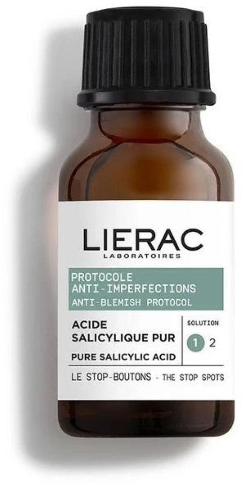 Lierac Paris Lierac Protocole Anti-Pimple Concentrate priemonė veidui nuo tamsių dėmių, 15 ml