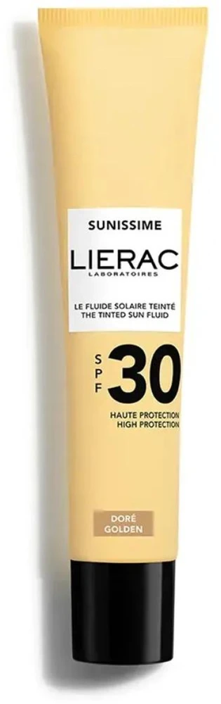 Lierac Paris Lierac Sunissime The Tinted Velvety Sun Fluid SPF 30 apsauginis fluidas deginimuisi, 40 ml
