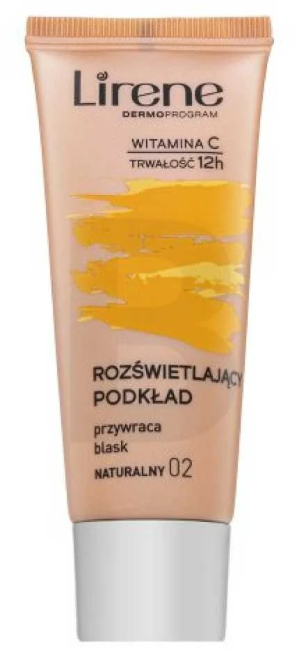 Lirene skaistinamasis skystis su vitaminu C 02 natūralus, 30 ml