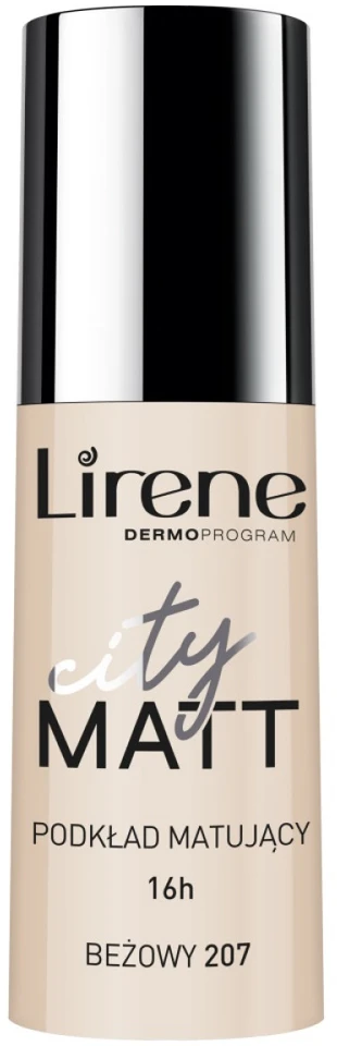 Lirene City Matt 207 Kreminis, 30 ml