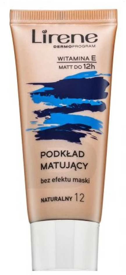 Lirene Nature Matte fluid 12 Natural, 30 ml