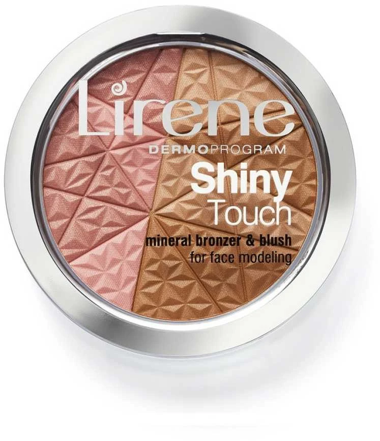 Lirene Shiny Touch Mineral Bronzer & Blush Bronzer & Blush, 9 g