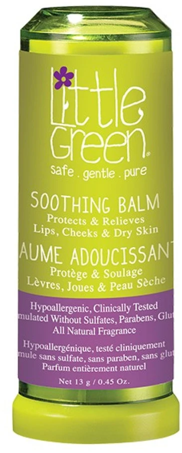 Little Green Little Žalias Little Žalias Soothing Balm raminantis odą balzamas vaikams 13 g
