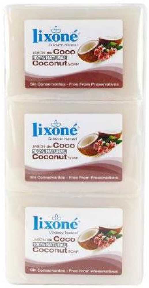 "Lixoné" kokosų muilas sausai odai 3x125g