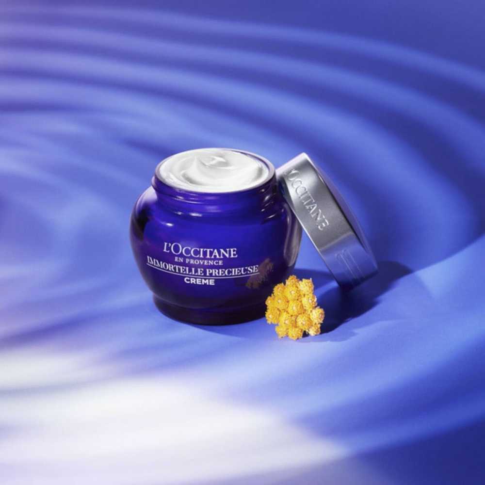 L'occitane Immortelle Precieuse Cream Šlamučių veido kremas, 50 ml