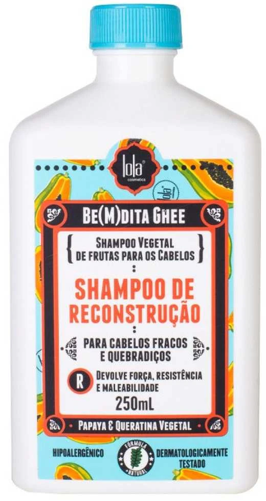 Lola Cosmetics Be(m)dita Ghee Papaya y Keratina Vegetal, 250 ml