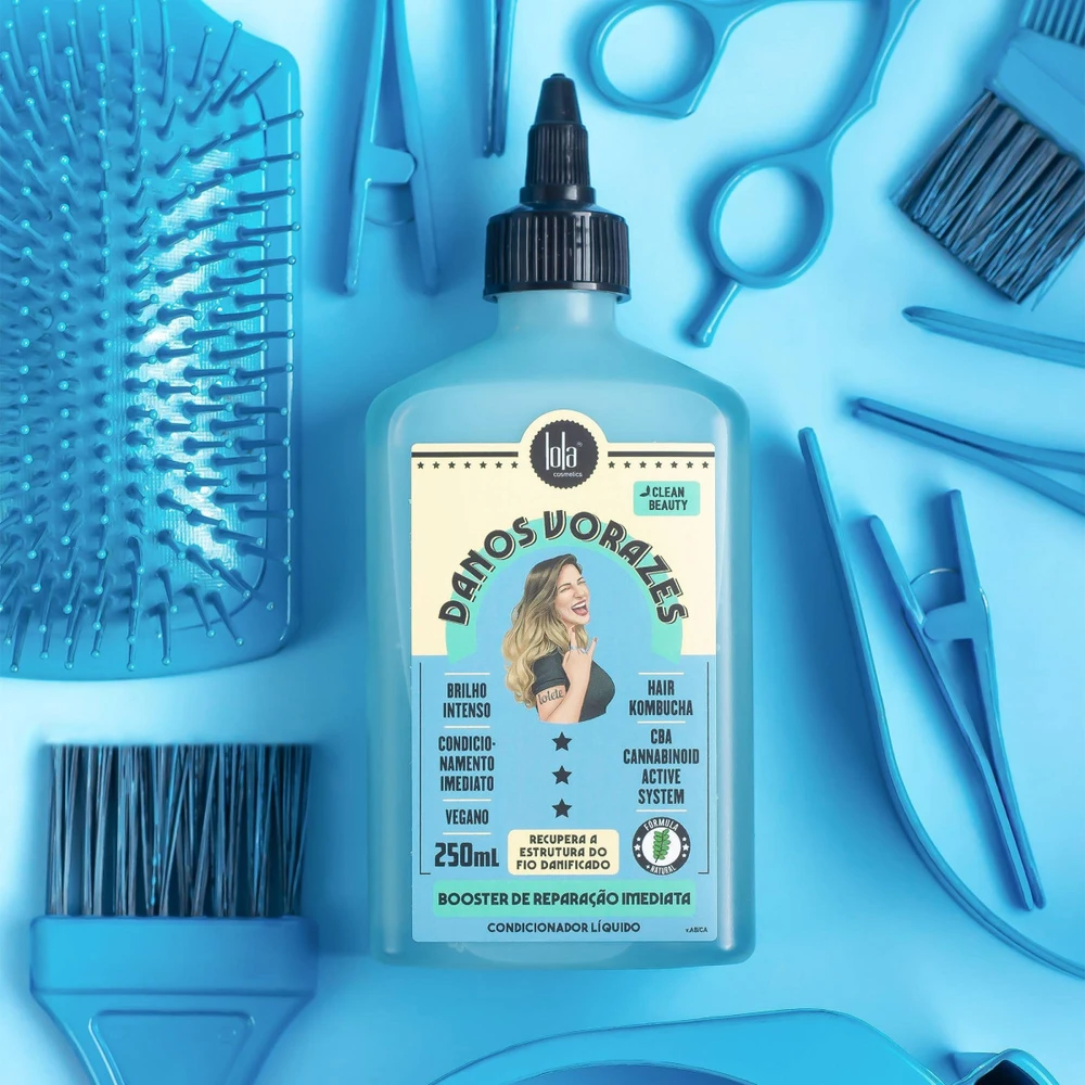 Lola Cosmetics Lola From Rio Danos Vorazes Fortifying Repair Booster atkuriantis kondicionierius, 250 ml