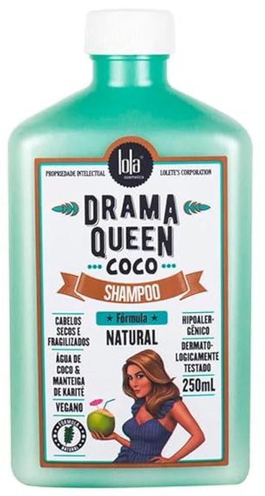 Lola Cosmetics Lola from Rio Drama Queen maitininantis Hair Šampūnas maitinamasis šampūnas, 250 ml