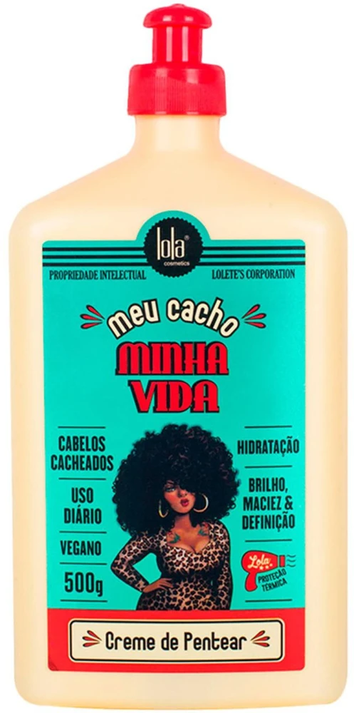 Lola Cosmetics Lola from Rio Meu Cacho Minha Vida Curl Defining Styling Kreminis formavimo kremas garbanotiems plaukams, 500 ml