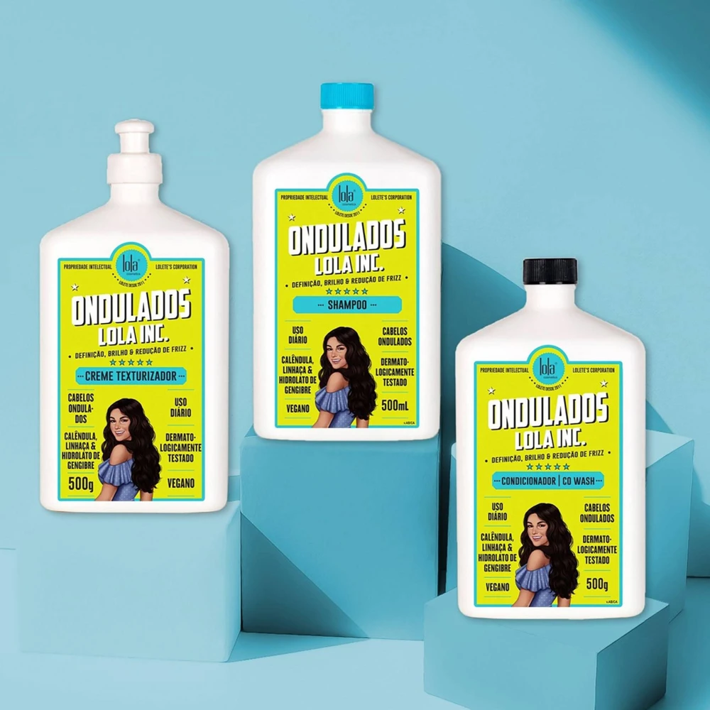 Lola From Rio Lola Cosmetics Ondulados Lola Inc. Co Wash Hair Conditioner valomasis kondicionierius banguotiems plaukams, 500 ml