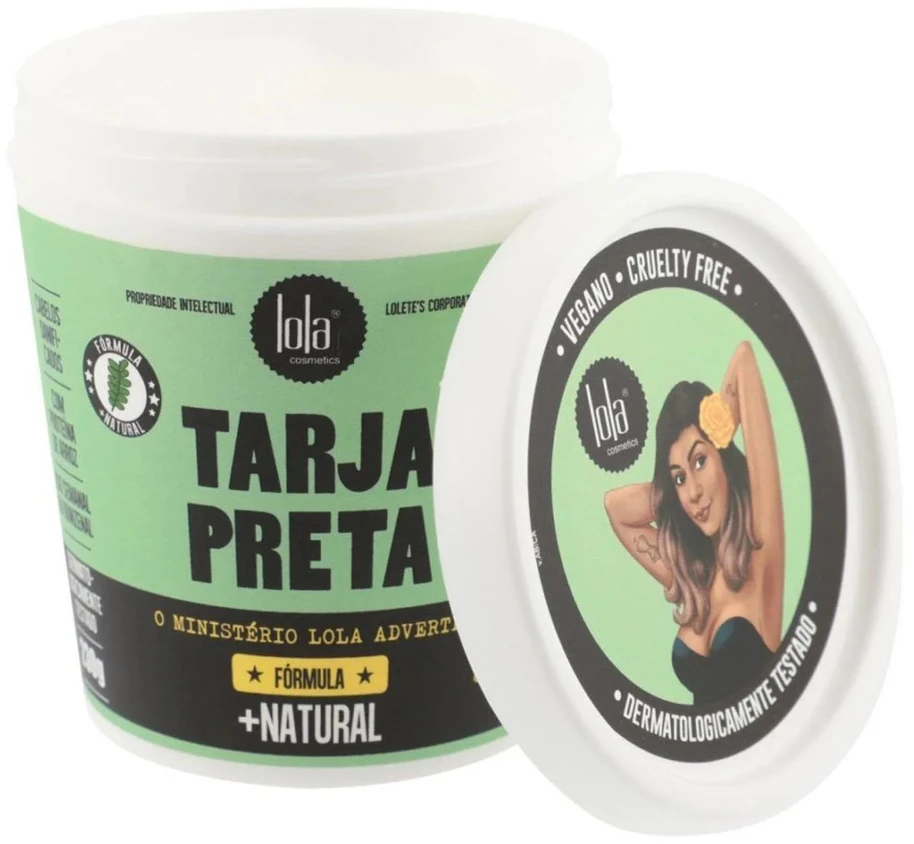 Lola from Rio Restorative mask with vegetable keratin Tarja Preta atkuriamoji plaukų kaukė su augaliniu keratinu, 230 g