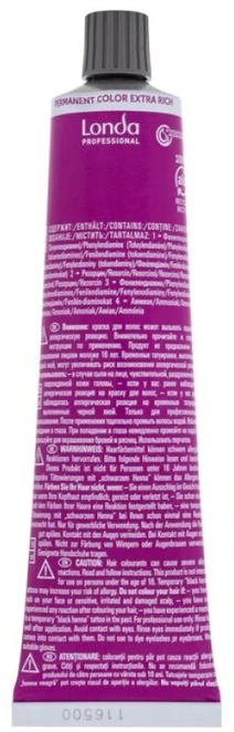 Londa Professional Permanent Color Extra Rich kreminis plaukų spalva moterims, 60 ml