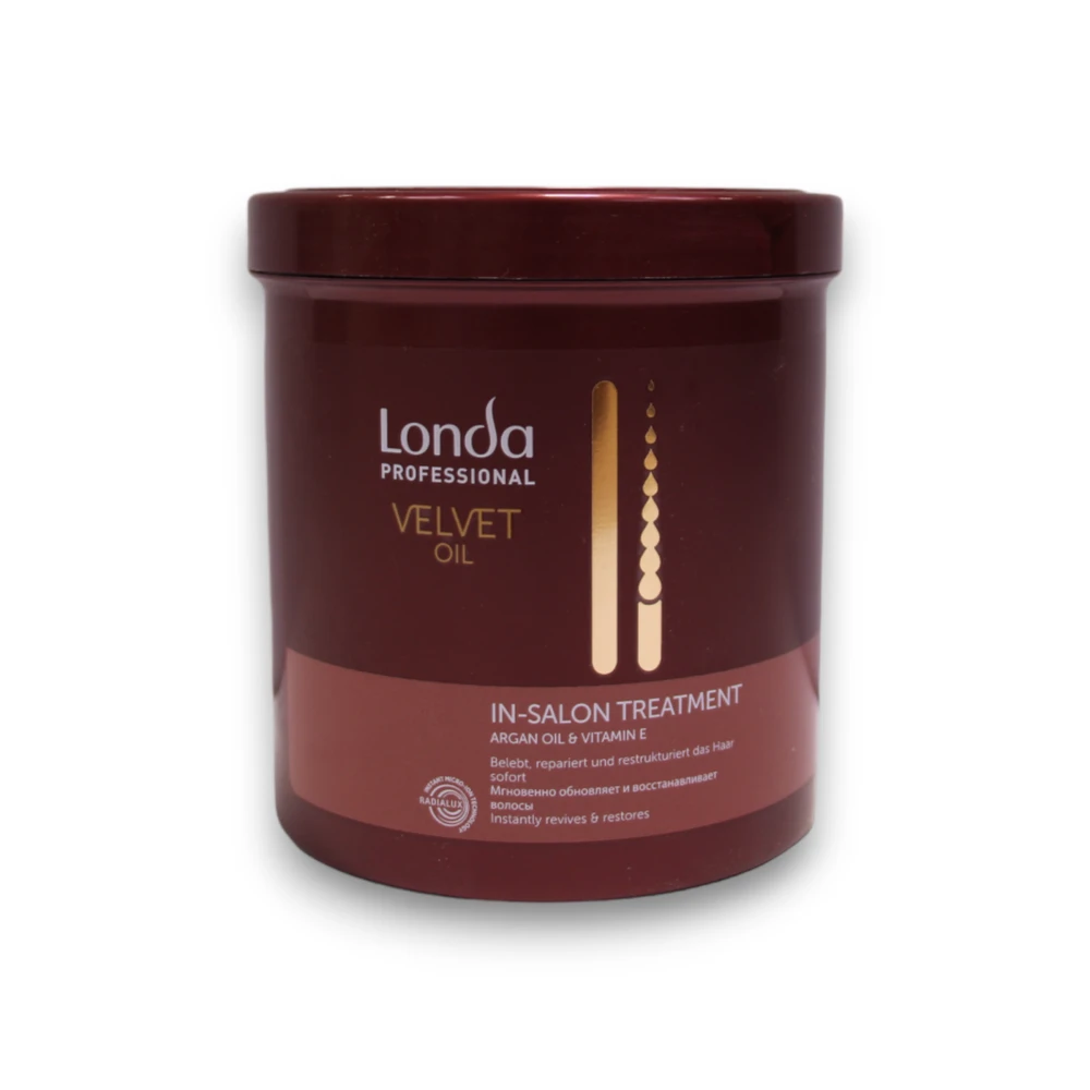 Londa Professional Velvet Aliejus argano aliejaus ir vitamino E atstatomoji plaukų kreminė kaukė, 750 ml