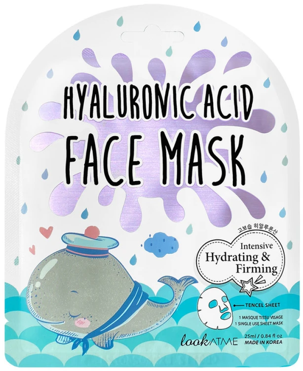 Look At Me Hyaluronic Acid Firming Sheet Mask For Face, 25 ml