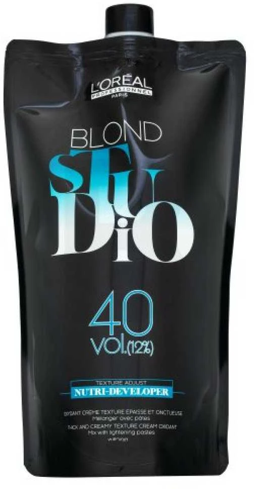 Oksidacinė emulsija L'oreal Professionnel Blond Studio Nutri - Developer 12% 40vol. 1000 ml