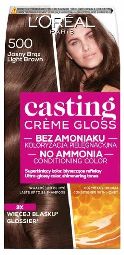 L'Oreal Casting Creme Gloss 500 pakuotė