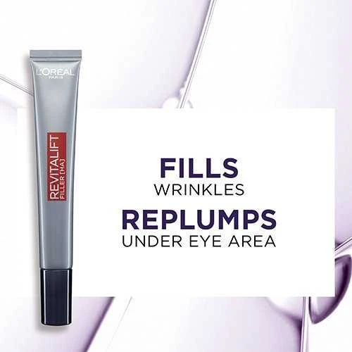 L'Oreal D/E REVITALIFT FILLER [HA] akių kremas 15ml 15MLT