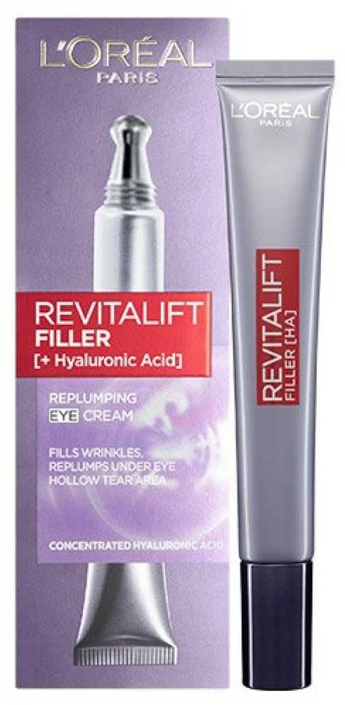 L'Oreal D/E REVITALIFT FILLER [HA] akių kremas 15ml 15MLT