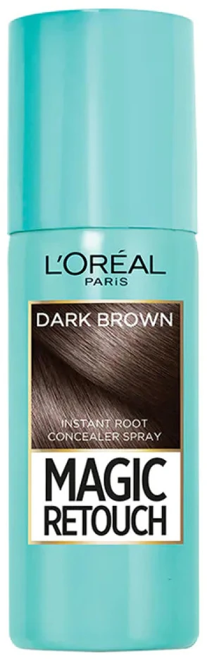L'Oreal Paris Magic Retouch Root Touch-Up purškiklis 02 Dark Natural Brown, 75 ml