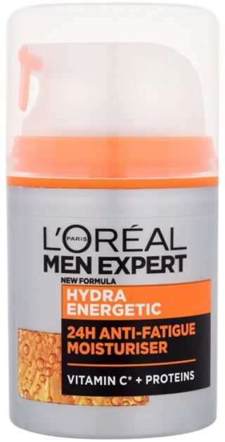 L'Oréal Paris Men Expert Hydra Energetic Day Kremas vyrams, 50 ml