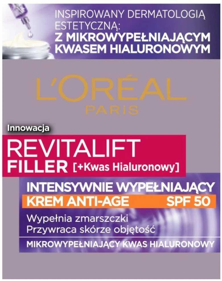 L'Oreal Paris Revitalift užpildas, 50 ml