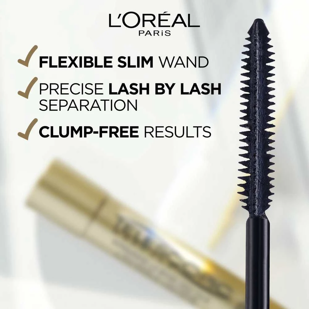Blakstienų tušas L'Oreal Telescopic juodas 8ml