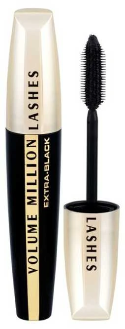 Blakstienų tušas L'Oreal Volume COL1000 LASHES Carbon juodas 9MLT