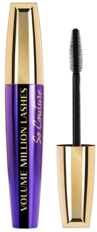 Blakstienų tušas L'Oreal Volume Million Lashes SO COUTURE itin juodas 9,6ML