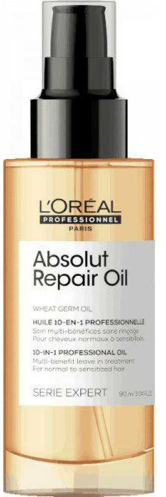 Apsauginis pažeistų plaukų aliejus L'oreal Professionnel Absolut Repair Oil 90ml