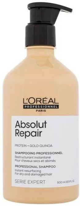 L'oreal Professionnel Absolut Repair Šampūnas pažeistiems plaukams, 500 ml