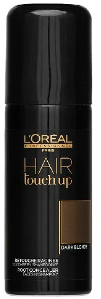 Purškiami dažai ataugusioms plaukų šaknims maskuoti  L'oreal Professionnel Hair Touch Up, tamsiems blondiniškiems plaukams,  75 ml