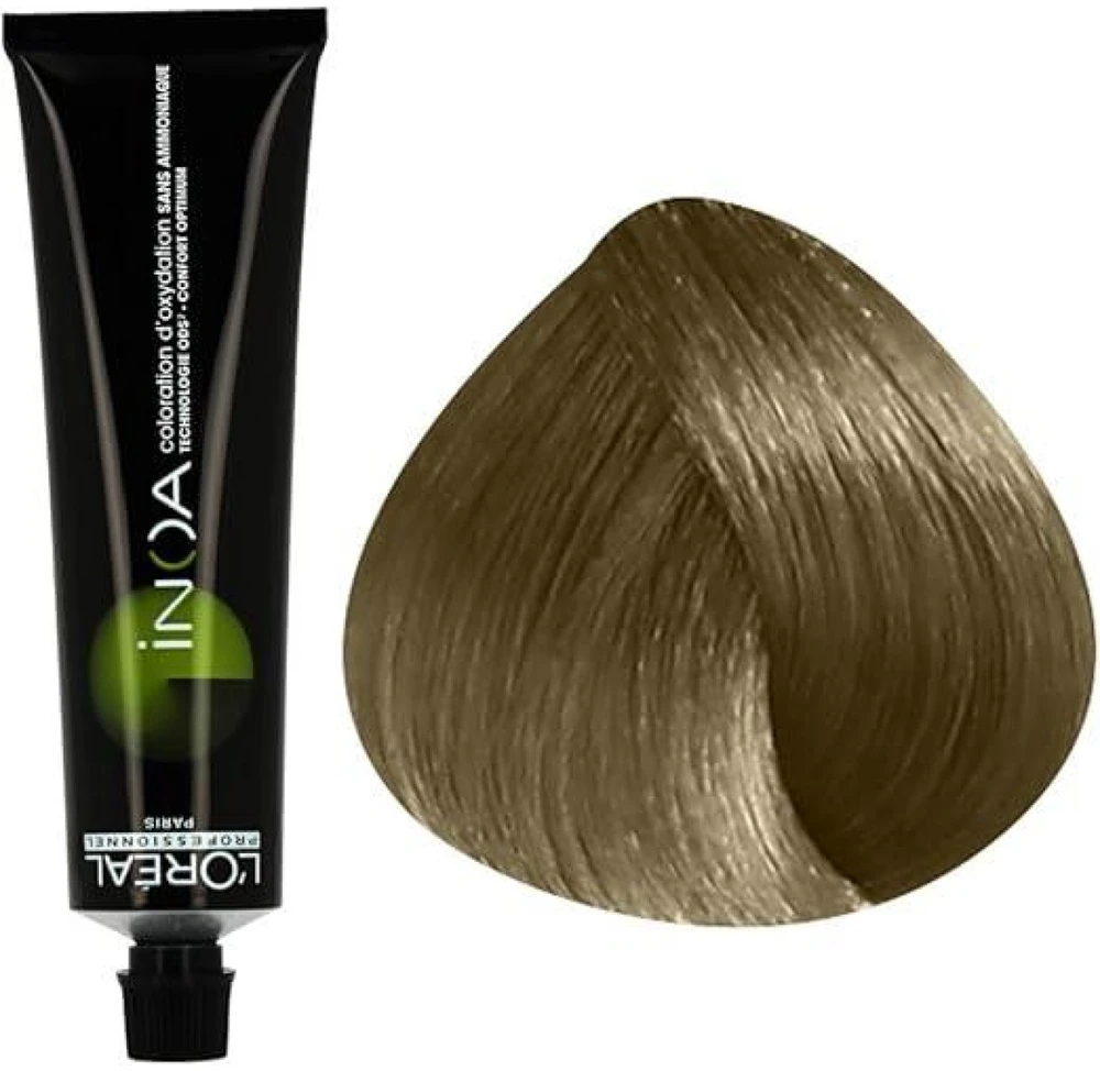 L‘Oreal Professionnel iNOA plaukų dažai | spalva: 9.0 Very Light Blonde, 60 ml