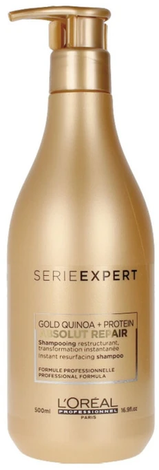 L'oreal Professionnel Loreal Absolut Repair Gold atkuriamasis šampūnas pažeistiem plaukam 500ml