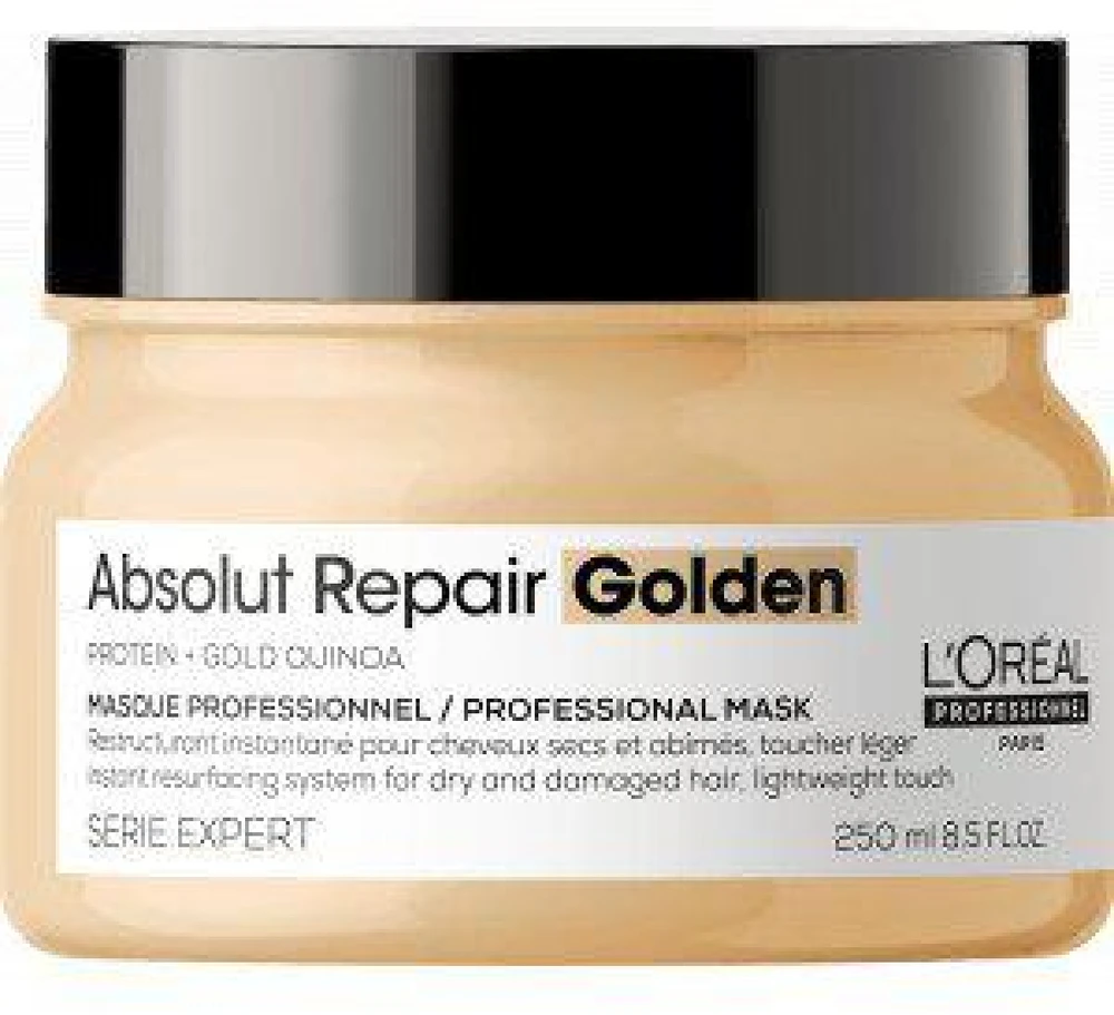 Auksinė plaukus atkurianti kaukė L'oreal Professionnel Absolut Repair Golden Mask 250ml