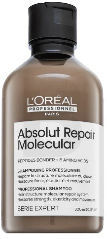L'Oréal Professionnel Série Expert Absolut Atstatomasis Molecular Professional Šampūnas šampūnas, 300 ml