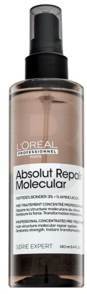 L'Oréal Professionnel Serie Expert Absolut Repair Molecular Professional koncentruotas paruošiamasis preparatas, 190 ml