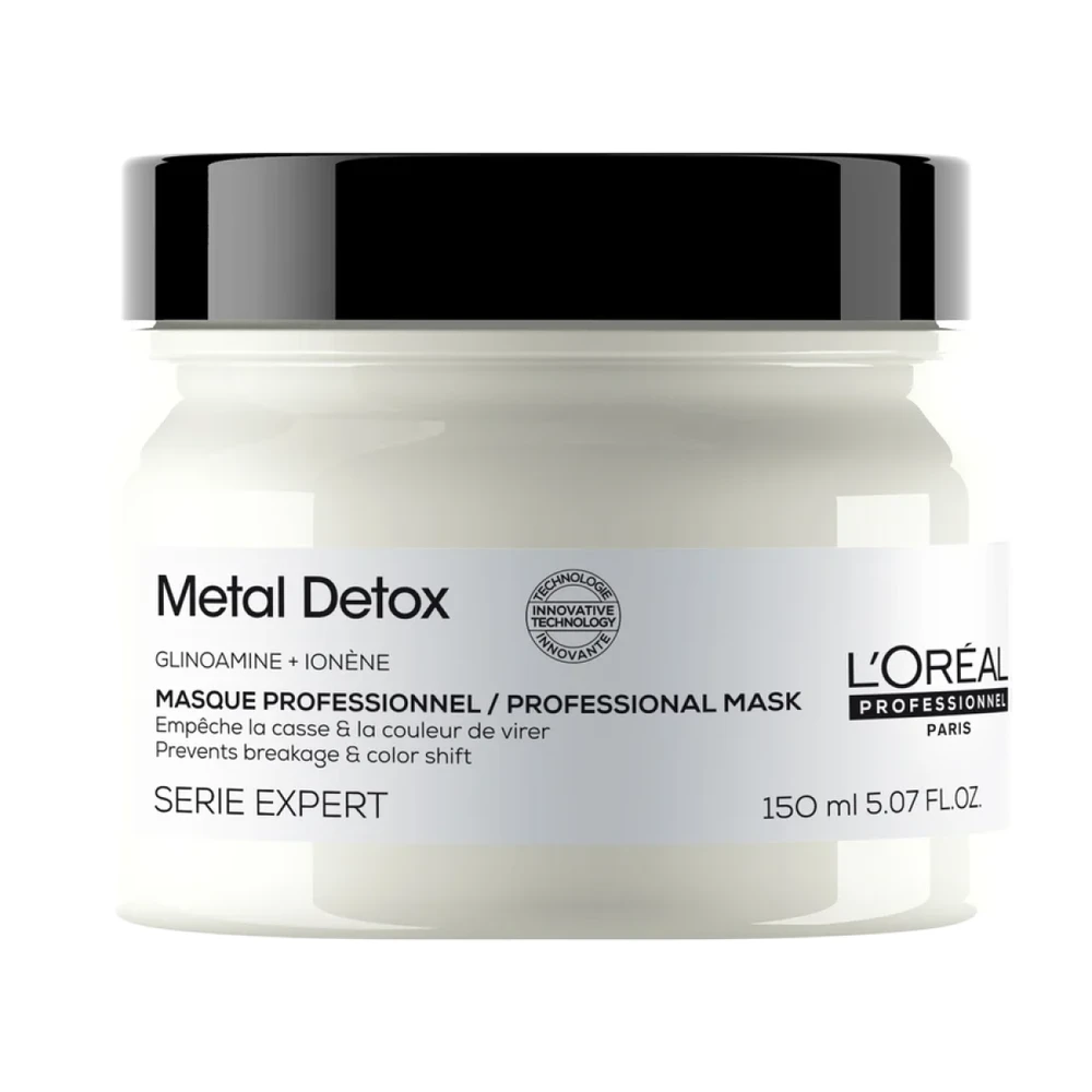 L'Oreal Professionnel Serie Expert Metal Detox Anti-deposit Protection Mask plaukų kaukė apsauganti nuo metalų, 150 ml