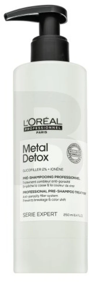 L'Oréal Professionnel Metal Detox Anti-Porosity Filler Pre-shampoo Užpildanti ir nuo porėtumo apsauganti priemonė, 250 ml