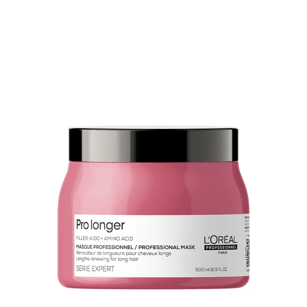 L'Oreal Professionnel Serie Expert Pro Longer Hair Treatment Kreminis Mask stiprinamoji kaukė ilgiems plaukams, 500 ml