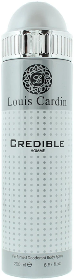 Louis Cardin Credible Homme Dezodorantas Purškiklis For Men, 200 ml