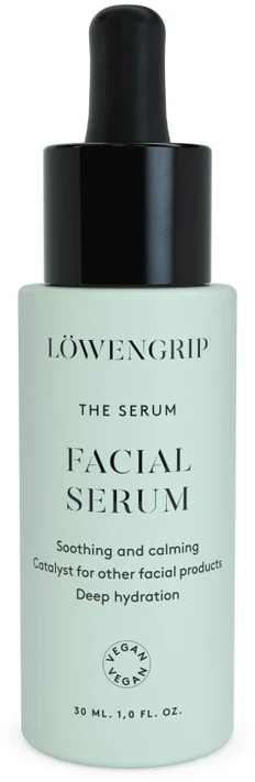 Löwengrip Clean & Calm Facial Serum intensyviai drėkinantis veido serumas, 30 ml