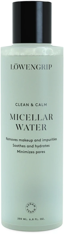 Löwengrip Clean & Calm Micellar Vanduo micelinis vanduo veidui, 200 ml