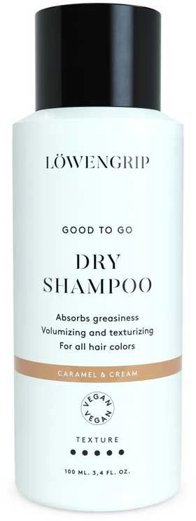 Löwengrip Good To Go Sausas šampūnas Caramel & Kreminis sausas šampūnas, 100 ml
