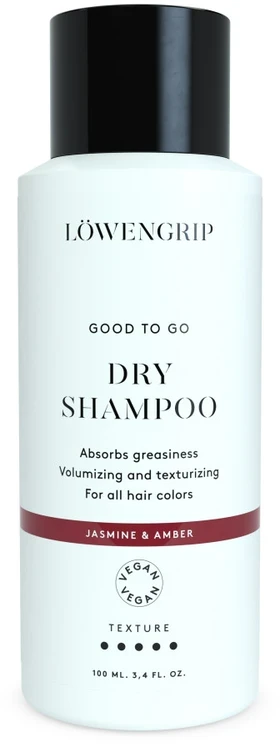 Löwengrip Good To Go Sausas šampūnas Jasmin & Amber sausas šampūnas, 100 ml