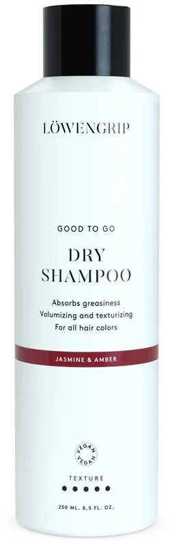 Löwengrip Good To Go Sausas šampūnas Jasmin & Amber sausas šampūnas, 250 ml