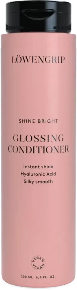 Löwengrip Shine Bright Glossing Conditioner spindesio suteikiantis kondicionierius, 200 ml