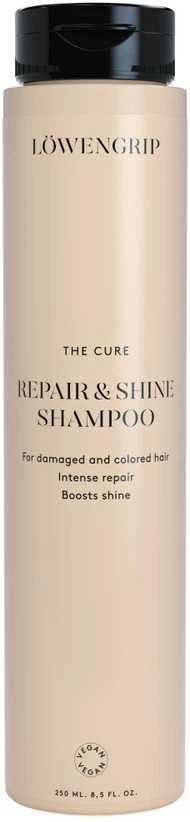Löwengrip The Cure Repair & Shine Šampūnas atkuriamasis šampūnas pažeistiems plaukams, 250 ml